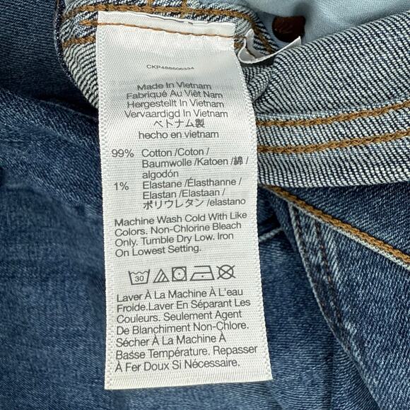 NWT Madewell Stovepipe Jeans Size 28 - Picture 7 of 9